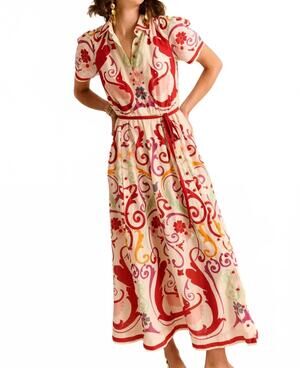 NEW CAROLINA K ellisetta maxi dress in fltd